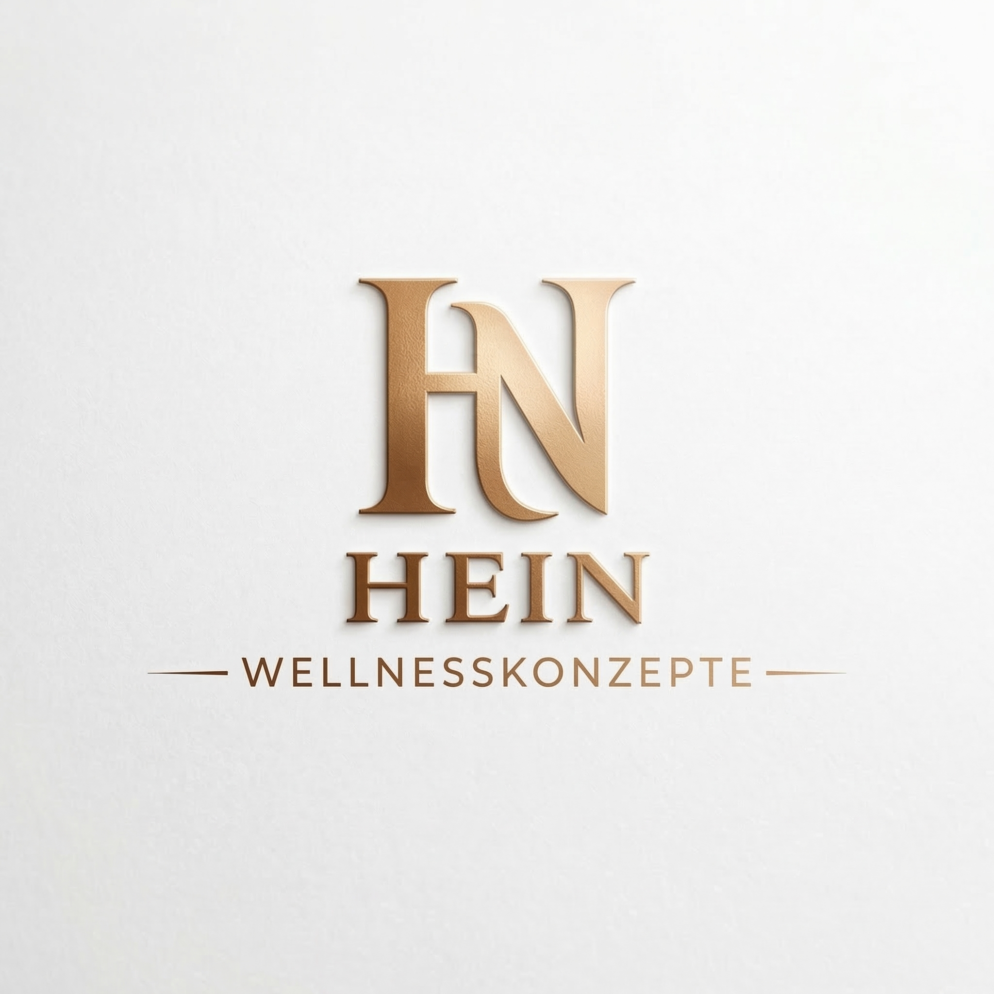 Logo von Hein Sauna auf edlem Hintergrund