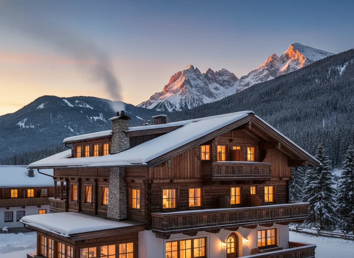 Referenzprojekt: Klassisches bayerisches Wellness-Retreat mit Holzsauna im Alpenstil