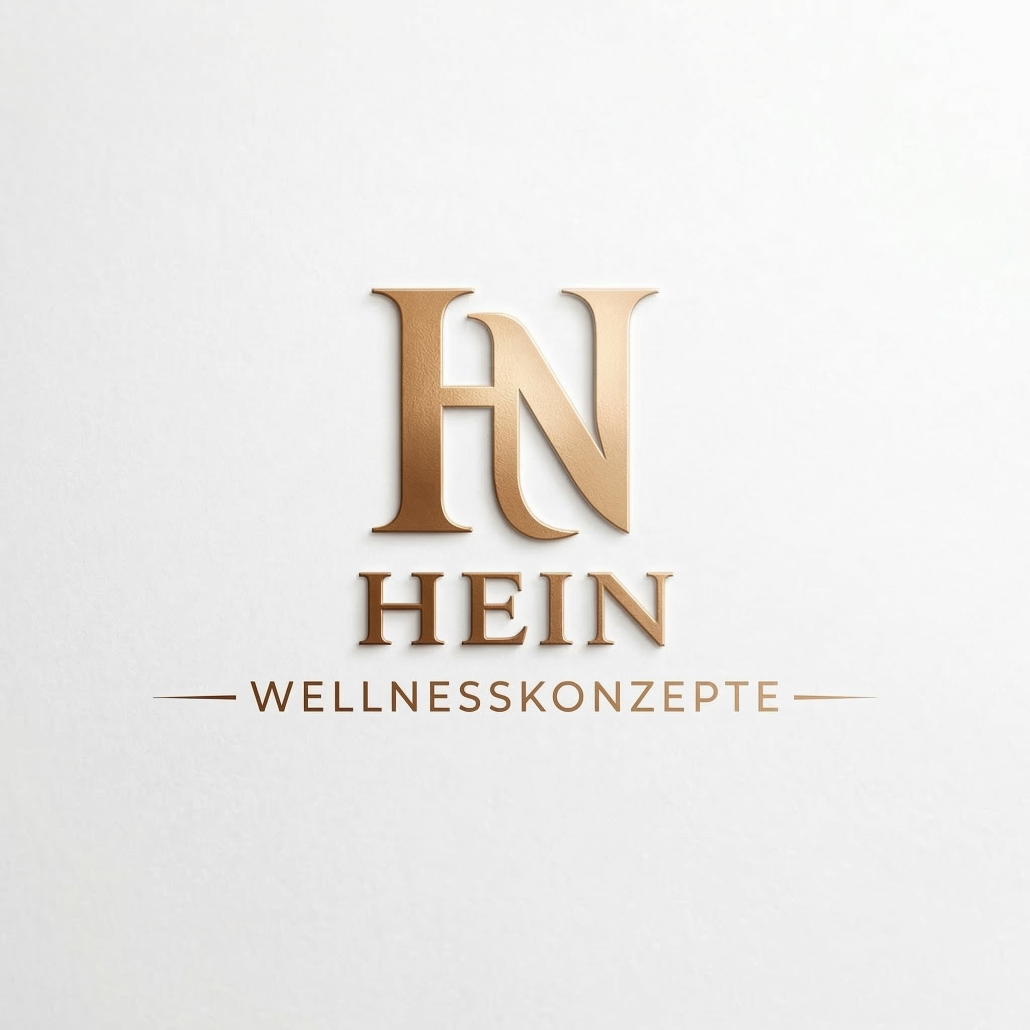 Logo von Hein Sauna auf edlem Hintergrund