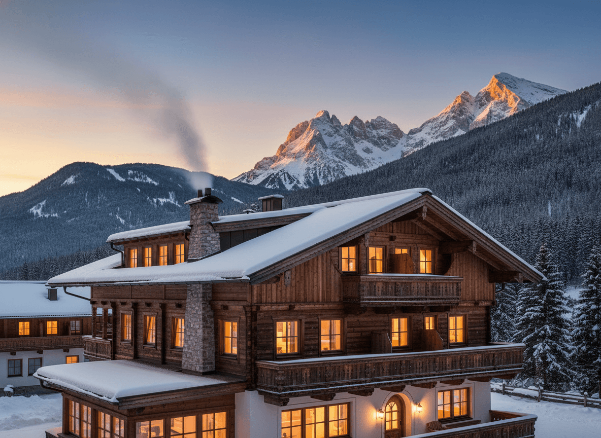 Referenzprojekt: Klassisches bayerisches Wellness-Retreat mit Holzsauna im Alpenstil