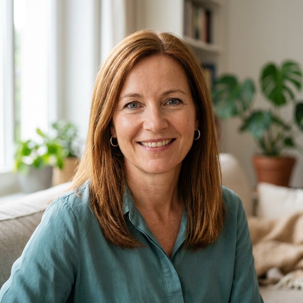 Portraitfoto von Petra Neumann, zufriedene Saunakundin aus Landshut